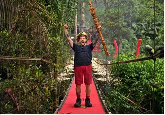 Danny Jones surprises fans with his impressive 'Joe Exotic' makeover after being crowned I'm A Celebrity winner.