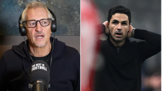 Soccer legend Gary Lineker expresses worry for Arsenal as they compete against Liverpool and Chelsea for the Premier League title.