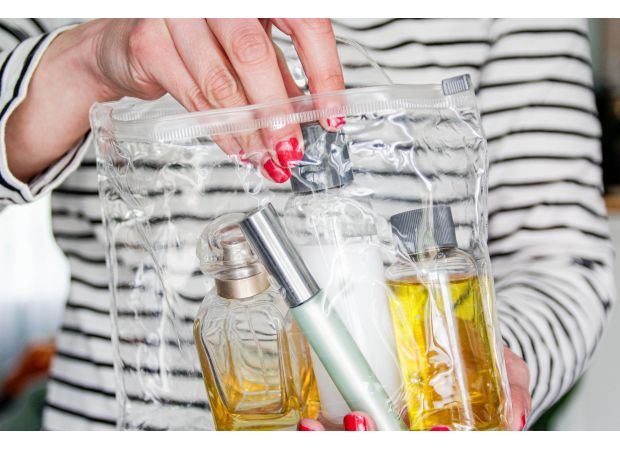 Learn about the allowance for liquids on flights and the explanation behind airport security regulations.