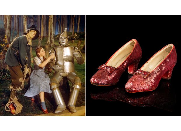 FBI sting leads to sale of stolen Wizard of Oz ruby slippers for $28 million.
