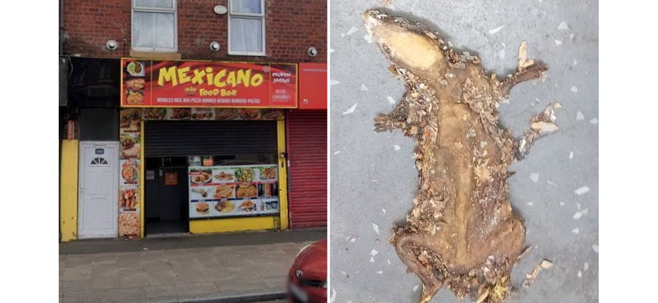 A dirty kebab establishment shut down due to discovery of deep-fried rodent by inspectors.