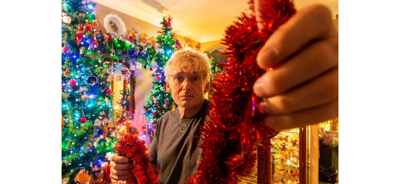 For 60 years, I have been obsessed with Christmas decorations and have amassed 2,500 baubles.