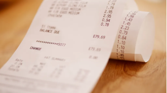 Make money by keeping your receipts instead of throwing them away.