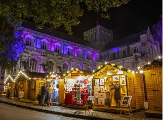 UK's top Christmas shopping spot is a picturesque market town.