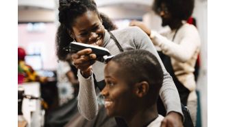 High school in Maryland now has student-run barber shop and beauty salon available to students to use.