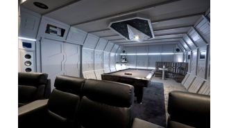 Explore a luxurious £1,750,000 home with a life-size Star Wars flight deck.