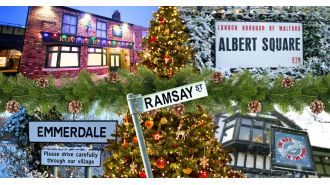 Christmas schedules for Coronation Street, Emmerdale, and EastEnders announced.