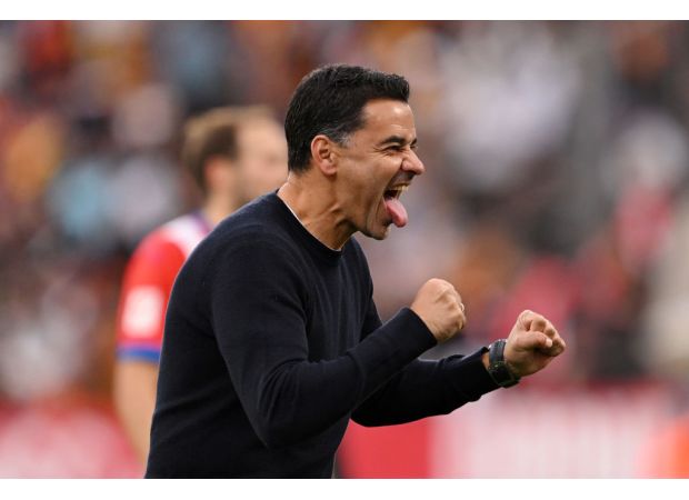 Girona's coach, Michael, was eager to face Liverpool in the Champions League.