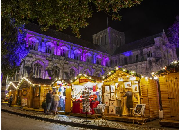 UK's top Christmas shopping spot is a picturesque market town.