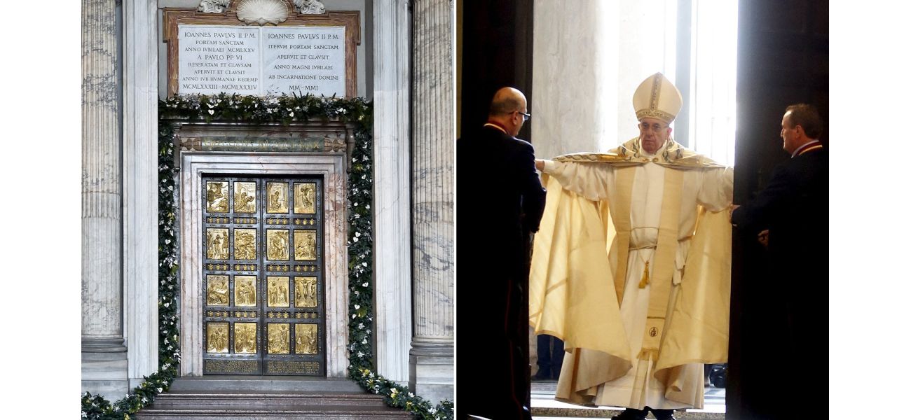 The Vatican is opening five sacred portals for the first time in 25 years.