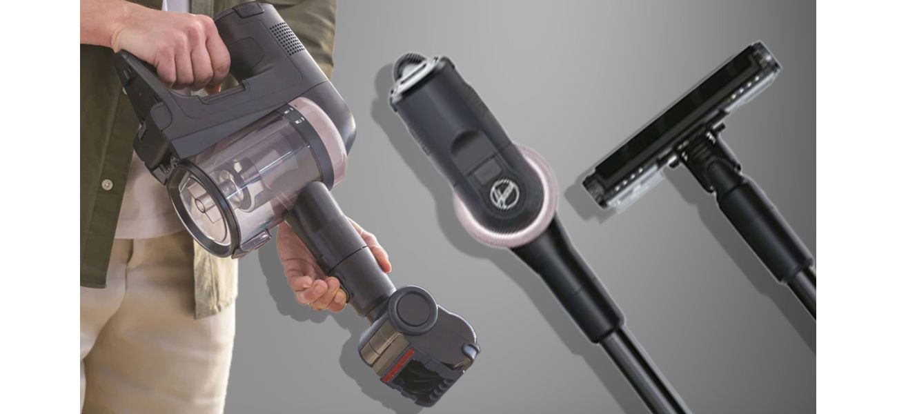 Save £140 on the Hoover HF4 Pet Exclusive Vacuum Cleaner just in time for the holidays.