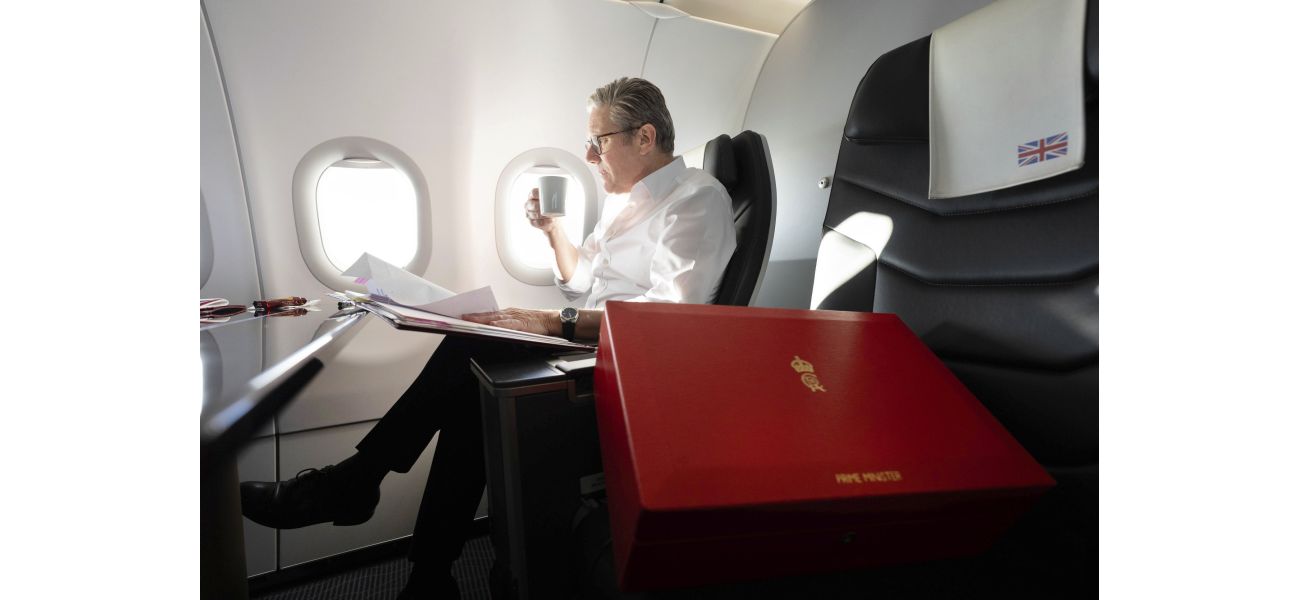 PM Sir Keir has traveled approximately 75,000 miles since taking office. Here's the breakdown.