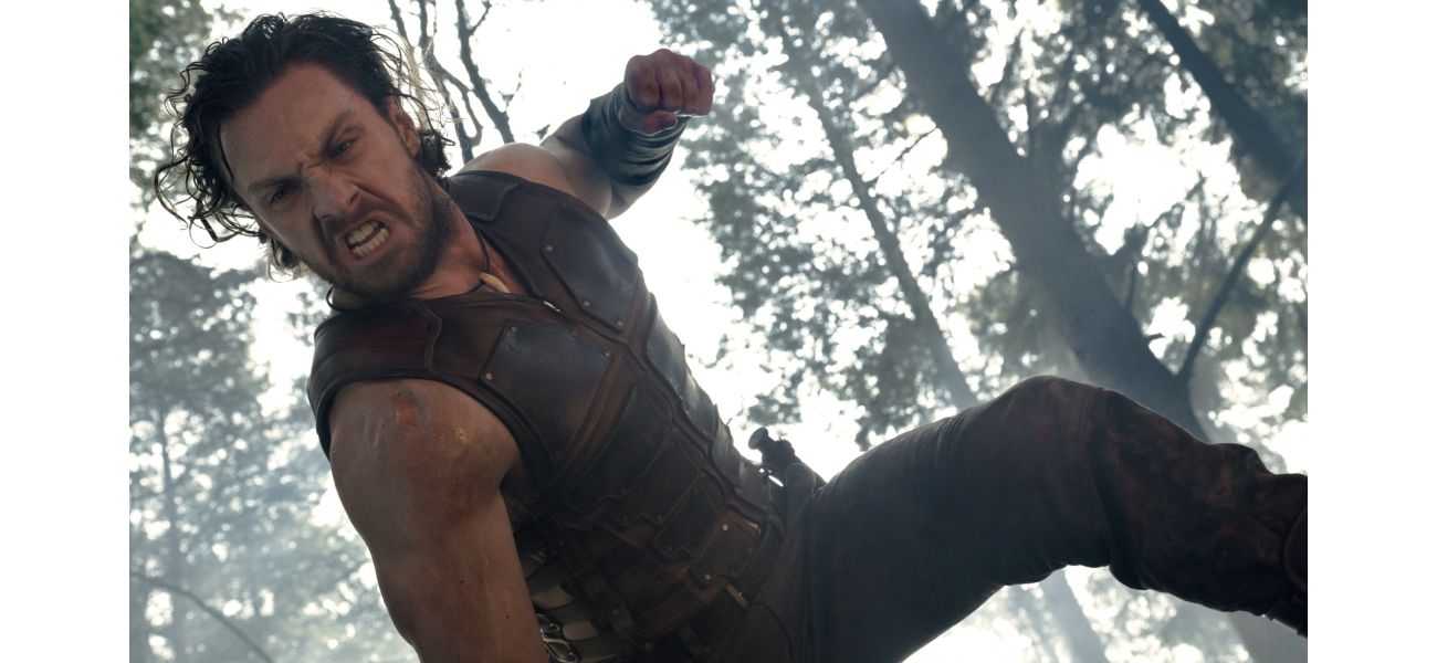 Actor Aaron Taylor-Johnson's dramatic physical transformation for his role as Kraven the Hunter took two years to achieve.