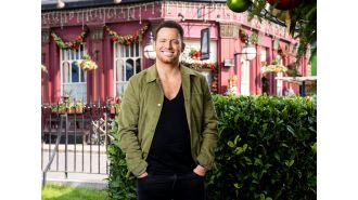 A well-known character from EastEnders makes a comeback, strips in public, and departs once more for no apparent reason.