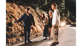 Beach visitors cautioned about potential sighting of corpses during production of cult classic horror sequel from the 90s.