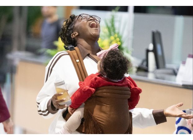 Oti Mabuse's emotional reunion with her 1-year-old daughter on I'm A Celebrity will make you cry.