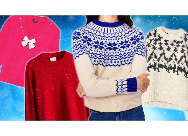 11 stylish and cozy Christmas sweaters you'll actually love wearing during the holidays.