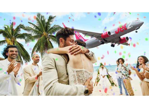 British airline introduces wedding options for couples to get married overseas, providing all necessary services.