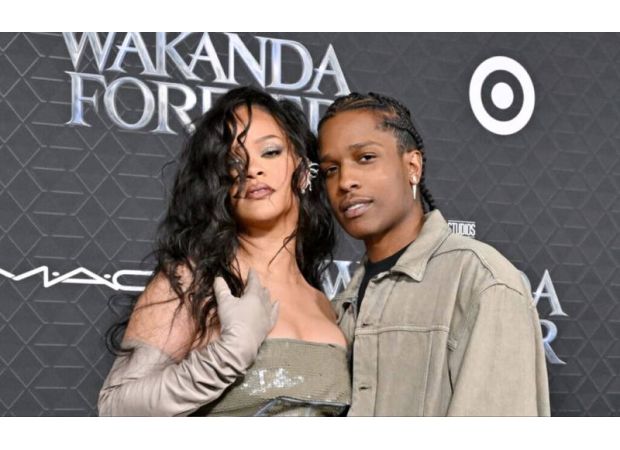 Rihanna and A$AP Rocky donate Puma sneakers and clothing to the Boys & Girls Club of Harlem.
