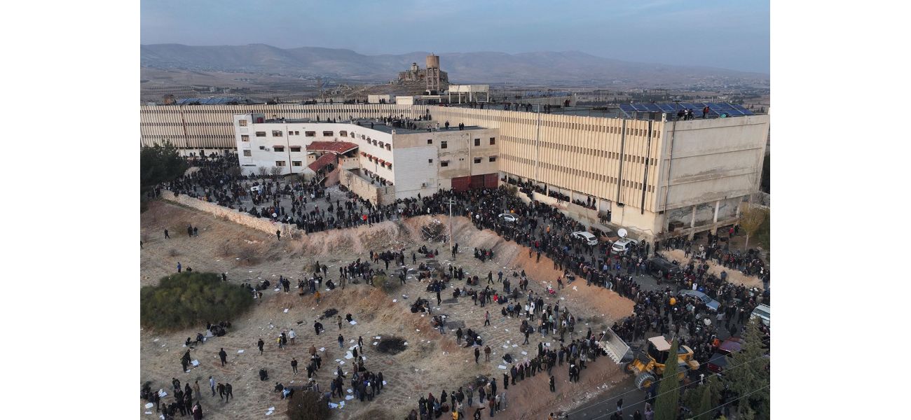 'Slaughterhouse' prison in Syria known for its inhumane conditions and brutal treatment of prisoners.