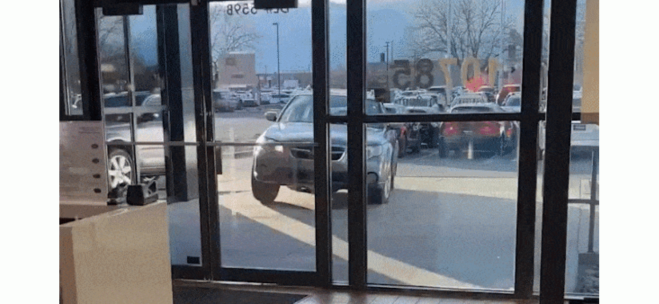 Angry driver crashes into US dealership after being denied return.