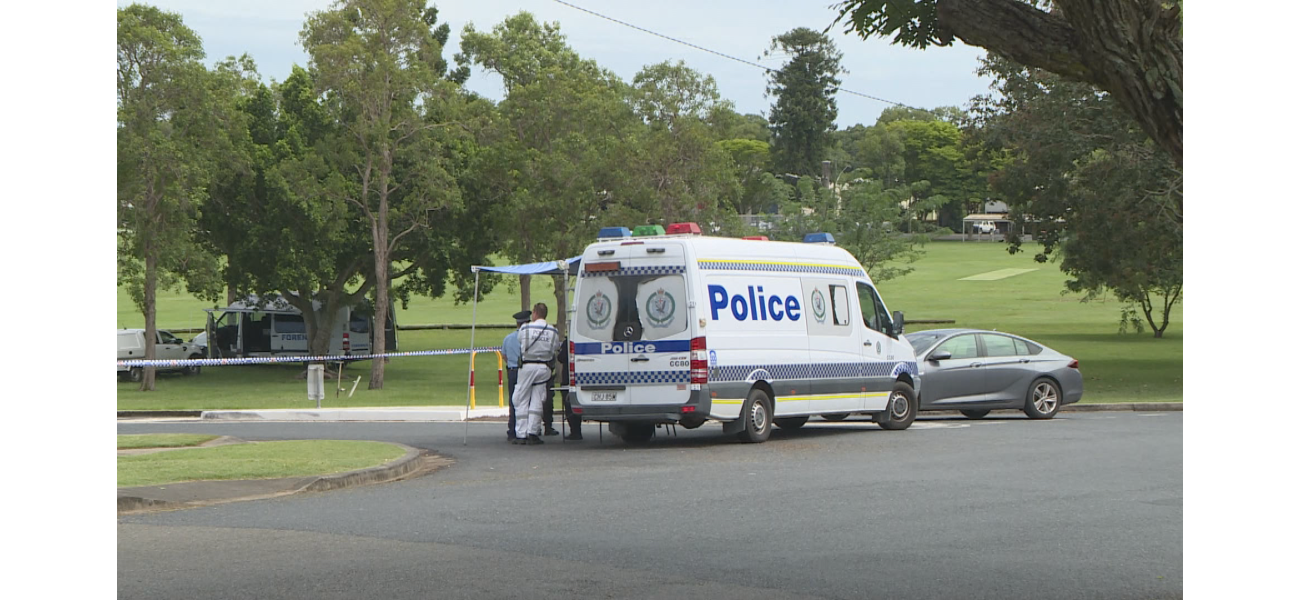 Police shot a man at a park in NSW after he allegedly threatened them with a knife.