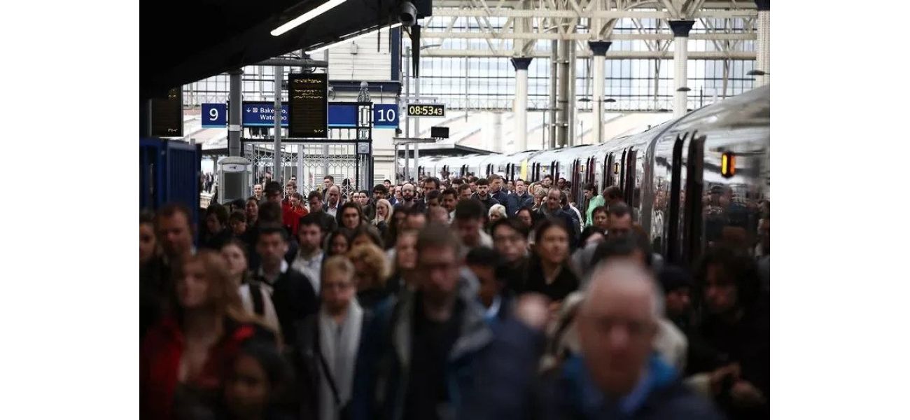 London-bound trains disrupted due to Storm Darragh, causing shortages and cancellations.