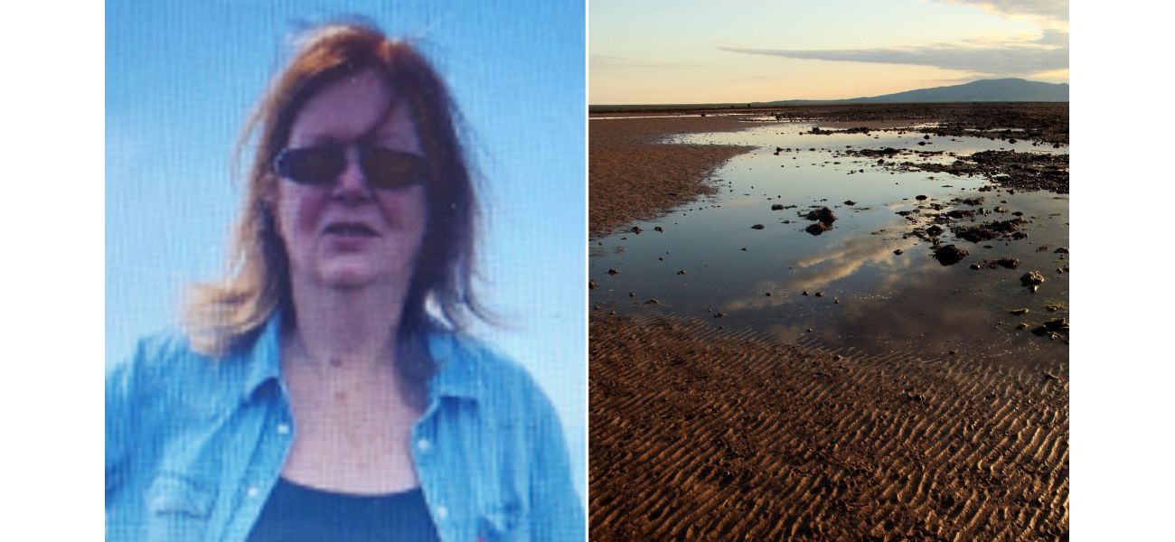 Woman's body discovered after becoming trapped in mud while taking a walk by a river.
