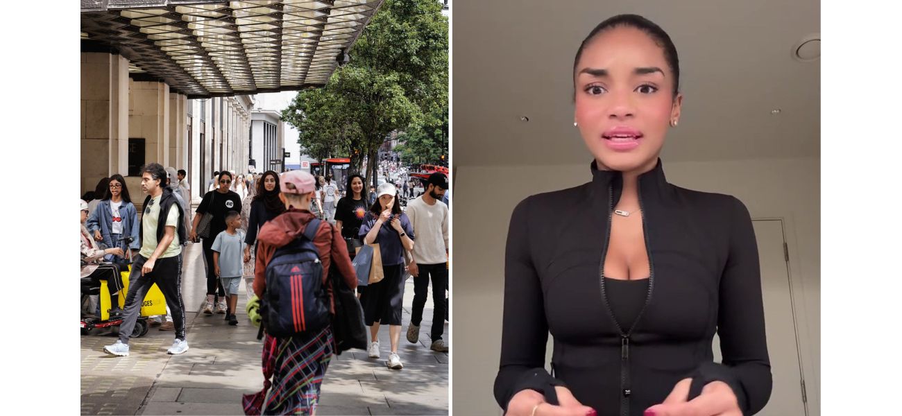 Model's expensive Christmas presents were stolen only 10 minutes after she purchased them.