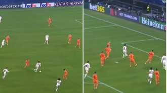 Fans of Chelsea and Manchester United are in agreement that Michael Olise's performance in the Champions League was comparable to that of Lionel Messi.