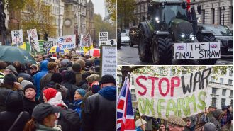 Farmers are planning a protest with many tractors in Westminster to cause disruption.