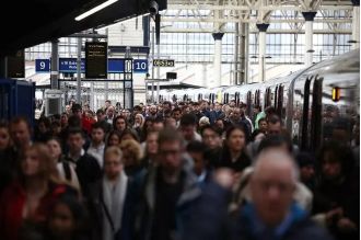 London-bound trains disrupted due to Storm Darragh, causing shortages and cancellations.