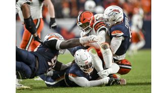 The Broncos defense hopes to recover from a weak showing in their victory against the Browns.