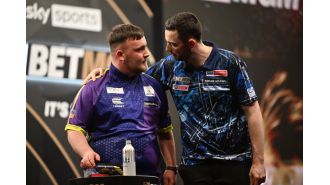 Luke Humphries comments on why his relationship with Luke Littler isn't close enough to be considered best friends.