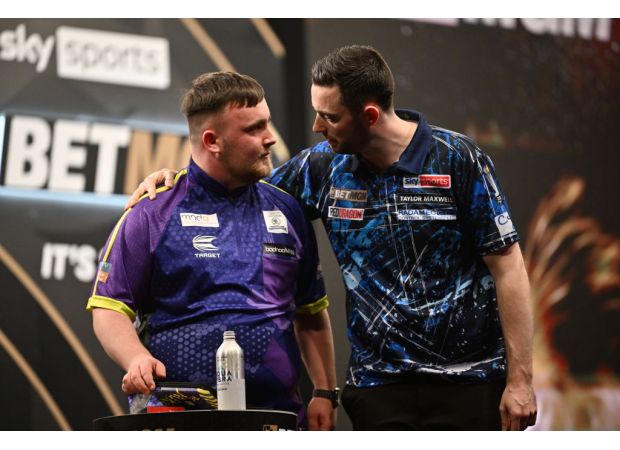 Luke Humphries comments on why his relationship with Luke Littler isn't close enough to be considered best friends.