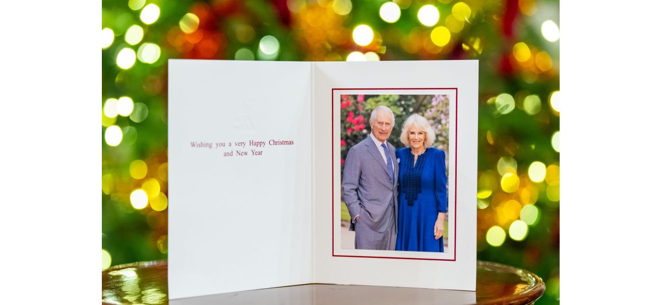 King's holiday card disliked for not being festive enough.