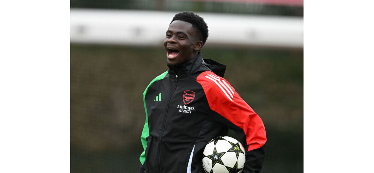Saka not highly rated among Arsenal youth, according to Thierry Henry.