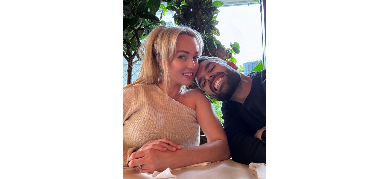Actress Jorgie Porter from Hollyoaks has given birth to her baby, making their family whole.