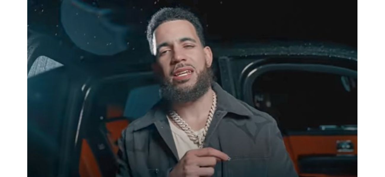 Recently released rapper shows off lavish lifestyle with his fleet of expensive Rolls-Royces worth £2,000,000.