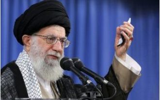 Leader of Iran says US and Israel worked together to bring down Syrian government.