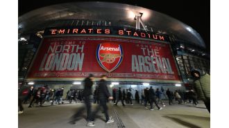 New mural at Emirates Stadium ridiculed as 'embarrassing and cringeworthy' by Arsenal fans.