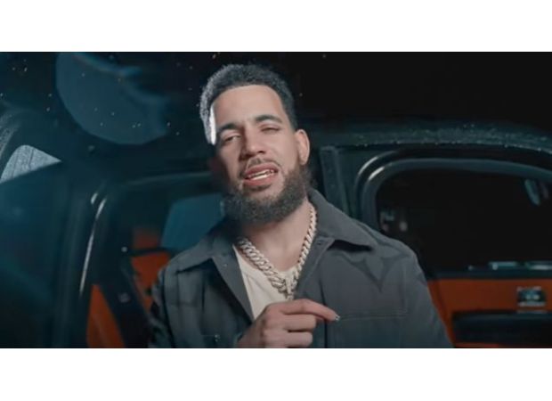 Recently released rapper shows off lavish lifestyle with his fleet of expensive Rolls-Royces worth £2,000,000.