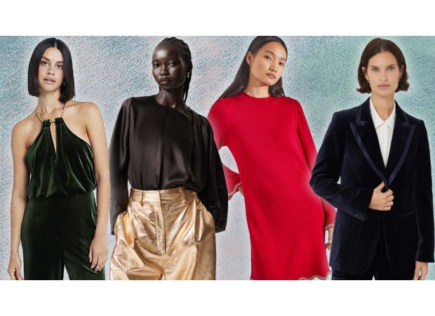 Find your perfect Christmas party look with dazzling sequins and luxurious velvet - the ultimate in holiday fashion!