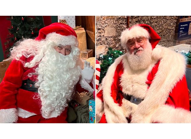 Children left in tears and holiday spirit shattered due to the presence of an obviously phony Santa Claus.