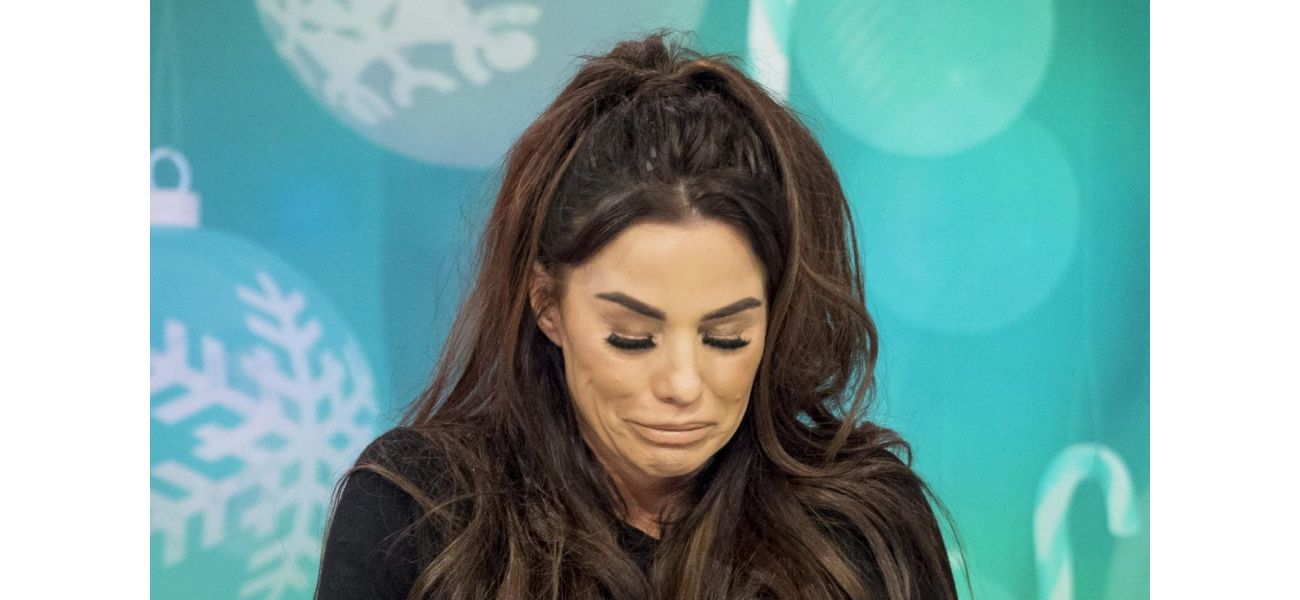 Katie Price admits hosting Loose Women was a difficult period for her.