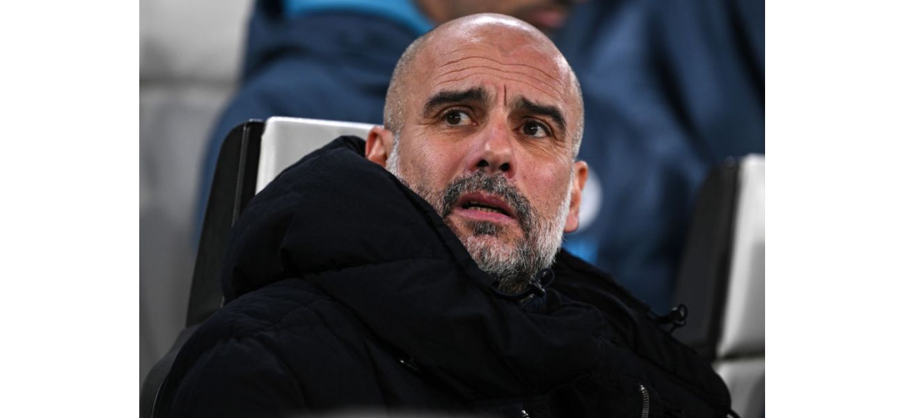 Guardiola and a Man City player have conflicting views after recent defeat.