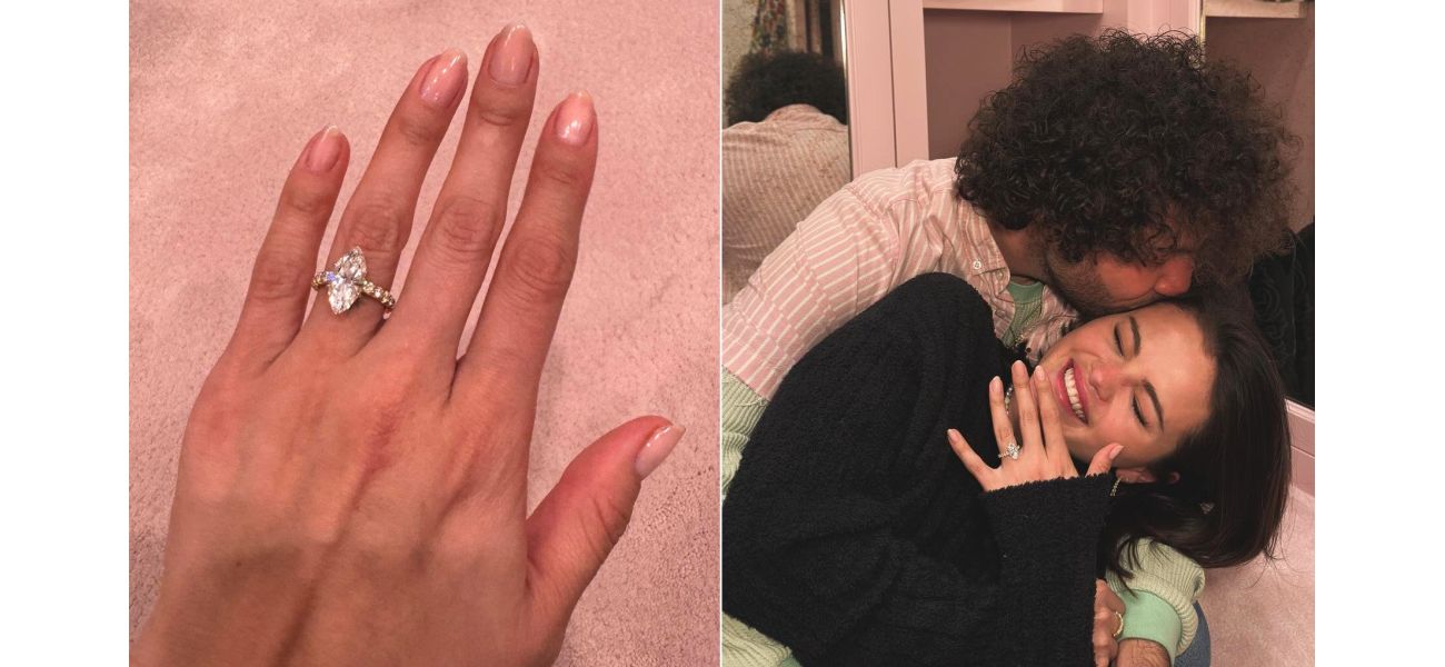 Selena Gomez shares happy news of engagement to Blenny Blanco on social media.