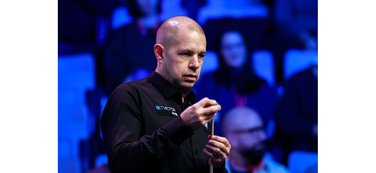 Hawkins shares what Higgins said after an unusual match at the Scottish Open.