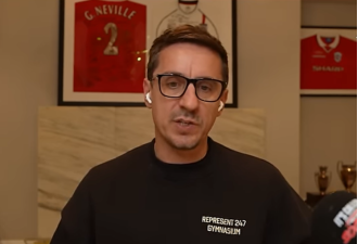 Gary Neville reacts to a daring statement that Chelsea could surpass current Premier League frontrunners Liverpool.