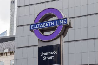 Disruption on Elizabeth line due to broken freight train blocking tracks.